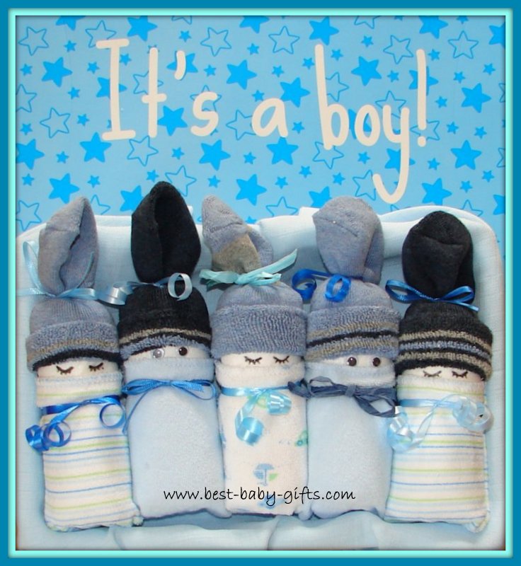 Baby Boy Gifts - gift ideas for newborn boys and twin boys
