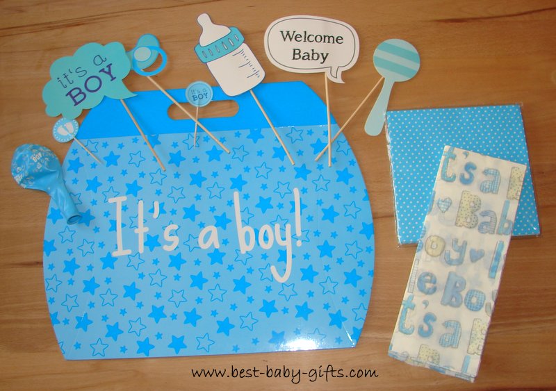 baby boy gift wrap