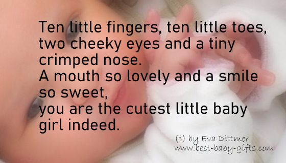 Newborn Baby Girl Poems